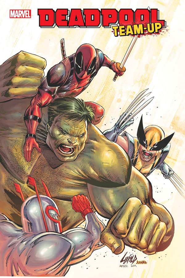 Cover image for DEADPOOL TEAM-UP #3 ROB LIEFELD COVER