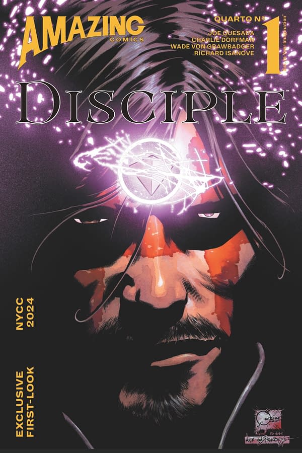 Joe Quesada Launches NYCC Edition Of Disciple #1