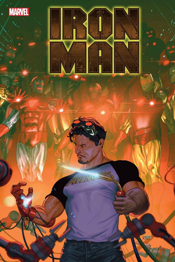 Cover image for IRON MAN #2 TAURIN CLARKE VARIANT