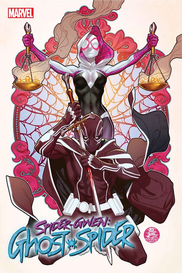 Cover image for SPIDER-GWEN: THE GHOST SPIDER #8 MARK BROOKS COVER