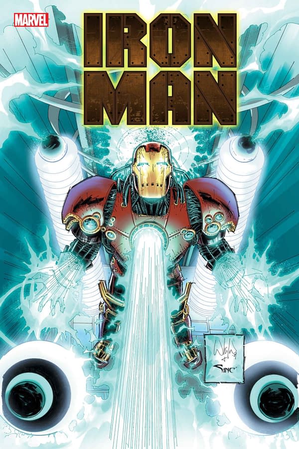 Cover image for IRON MAN #5 WHILCE PORTACIO VARIANT