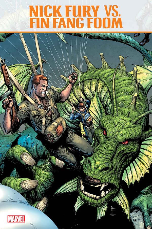 Cover image for NICK FURY VS FIN FANG FOOM #1 GARY FRANK COVER