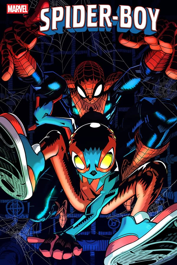 Cover image for SPIDER-BOY #19 DAMION SCOTT VARIANT