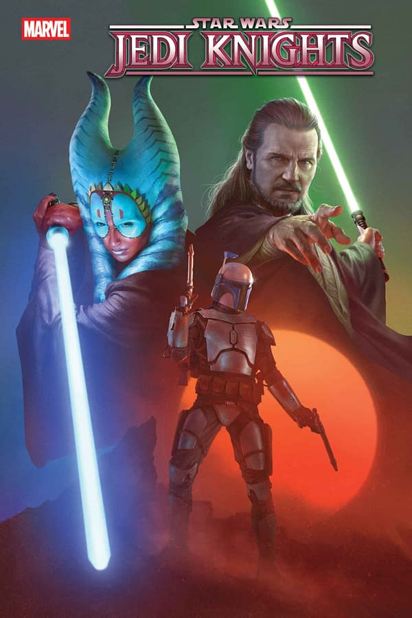 Cover image for STAR WARS: JEDI KNIGHTS #4 RAHZZAH COVER