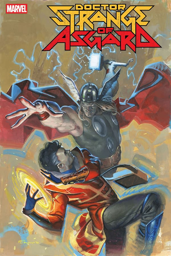 Cover image for DOCTOR STRANGE OF ASGARD #4 FABRIZIO DE TOMMASO VARIANT [DOOM]