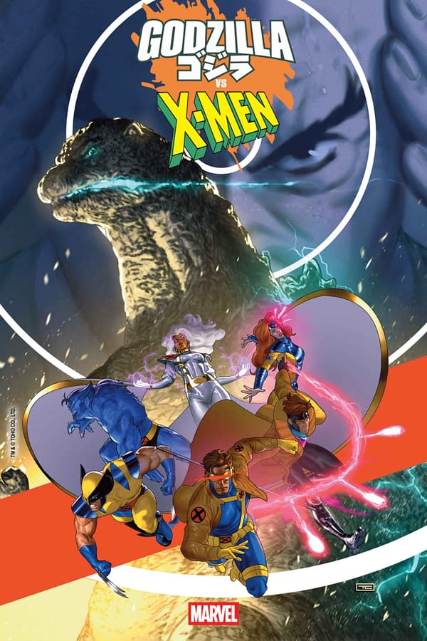 Cover image for GODZILLA VS. X-MEN #1 TAURIN CLARKE VARIANT