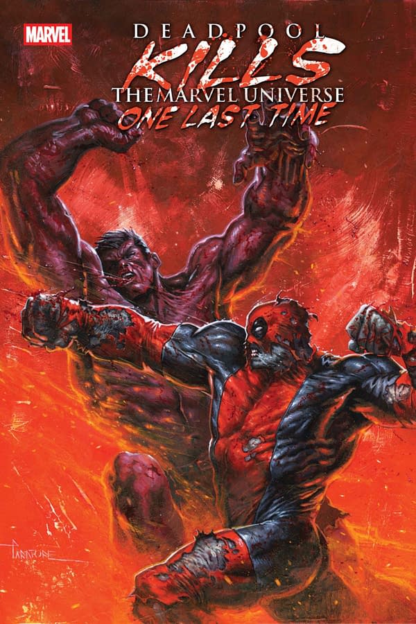 Cover image for DEADPOOL KILLS THE MARVEL UNIVERSE ONE LAST TIME #3 DAVIDE PARATORE COVER