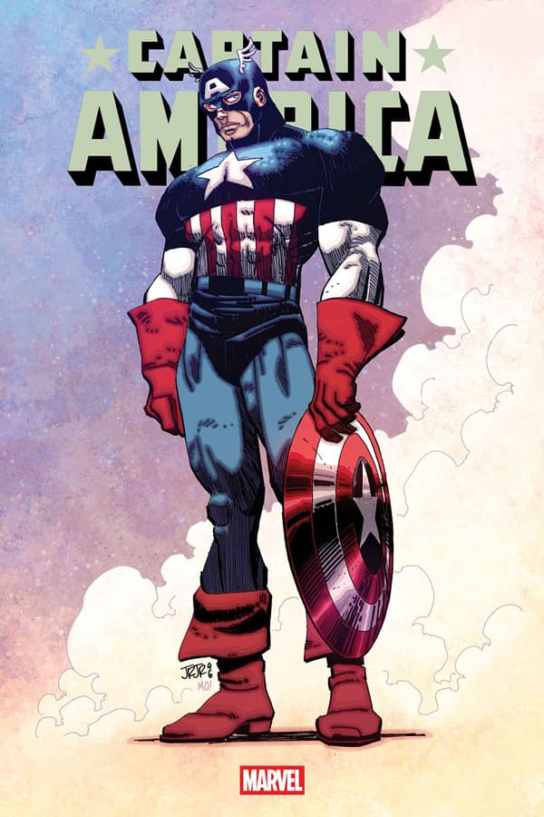 Cover image for CAPTAIN AMERICA #1 JOHN ROMITA JR. HIDDEN GEM VARIANT