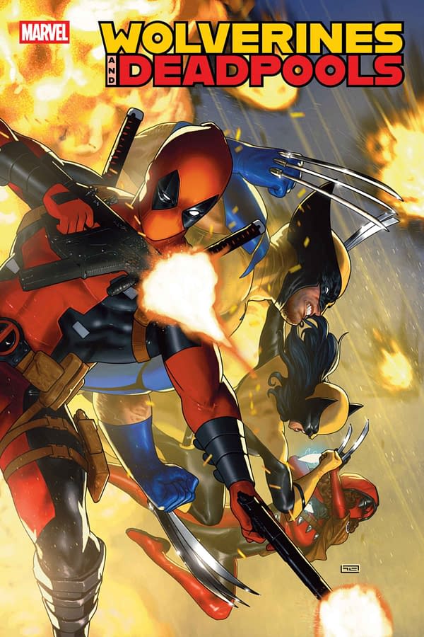 Cover image for WOLVERINES & DEADPOOLS #1 TAURIN CLARKE VARIANT