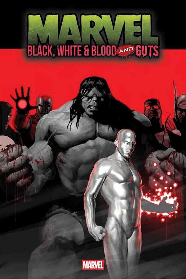 Marvel Black, White, Blood & Guts For Hallowe'en