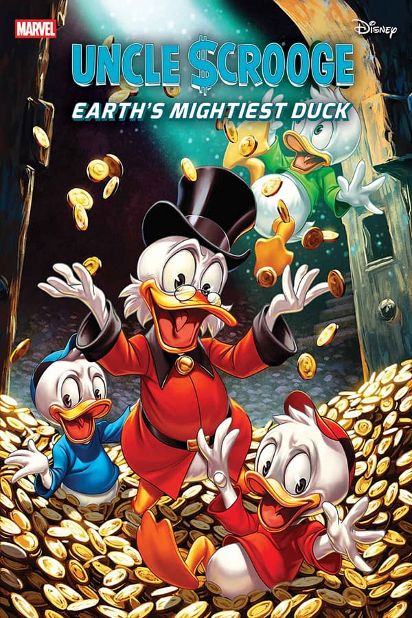 Cover image for UNCLE SCROOGE: EARTH'S MIGHTIEST DUCK #1 MARK BROOKS VARIANT