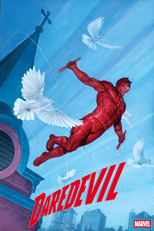 Cover image for DAREDEVIL #25 E.M. GIST VARIANT