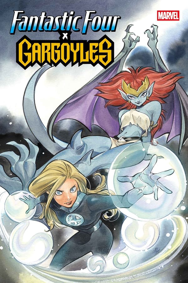 Cover image for FANTASTIC FOUR/GARGOYLES #1 PEACH MOMOKO VARIANT
