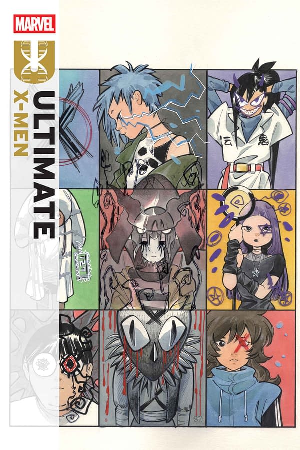 Cover image for ULTIMATE X-MEN #22 PEACH MOMOKO COVER