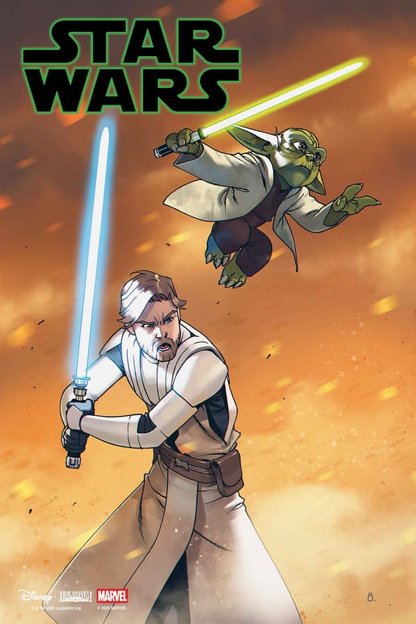 Cover image for STAR WARS #7 BENGAL YODA & OBI-WAN JEDI KNIGHTS VARIANT