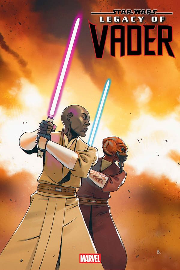 Cover image for STAR WARS: LEGACY OF VADER #11 BENGAL PLO KOON & MACE WINDU JEDI KNIGHTS VARIANT