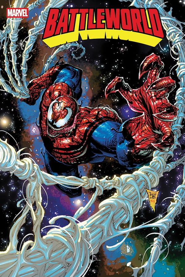 Cover image for BATTLEWORLD #3 PHILIP TAN VENOM VARIANT