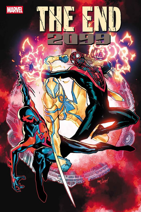 Cover image for THE END 2099 #2 DAVID MARQUEZ COVER
