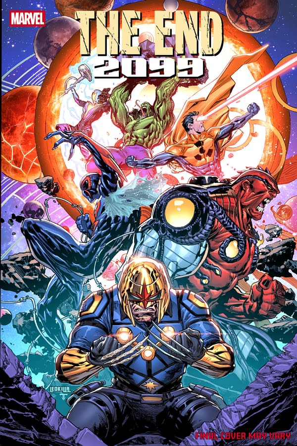 Cover image for THE END 2099 #4 KEN LASHLEY BATTLE VARIANT