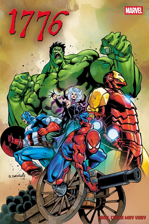 Cover image for 1776 #5 SERGIO DAVILA VARIANT