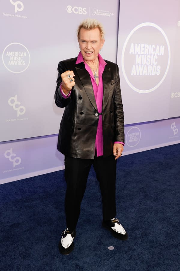 2026 American Music Awards: Watch Billy Idol Rock Out After High Honor