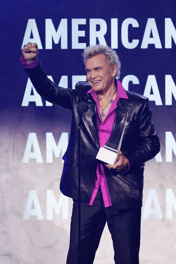 2026 American Music Awards: Watch Billy Idol Rock Out After High Honor