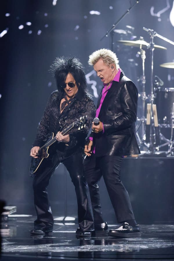 2026 American Music Awards: Watch Billy Idol Rock Out After High Honor