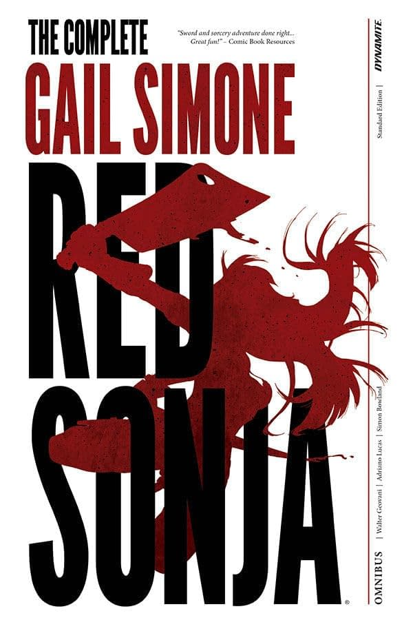 Gail Simone's Red Sonja Gets A Complete Collection In August