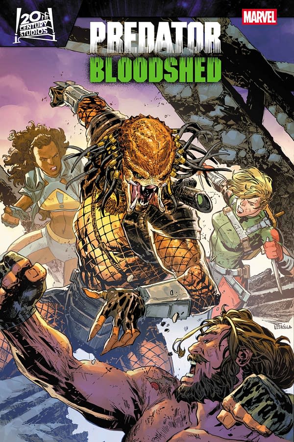 Cover image for PREDATOR: BLOODSHED #5 KEN LASHLEY COVER