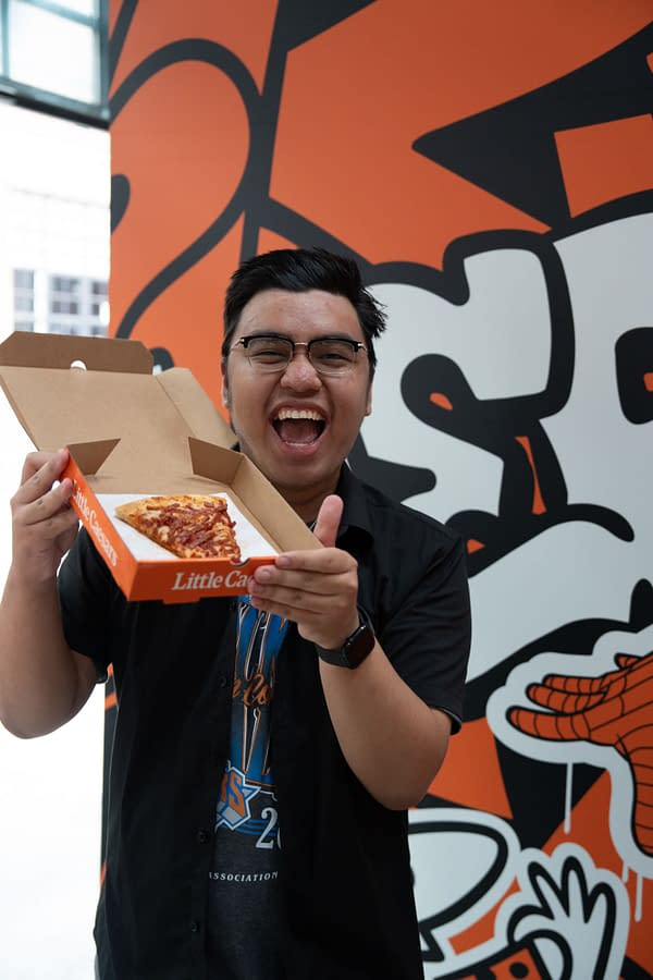 Little Caesars Gave Fans a Spider-Man Experience With a New Pizza