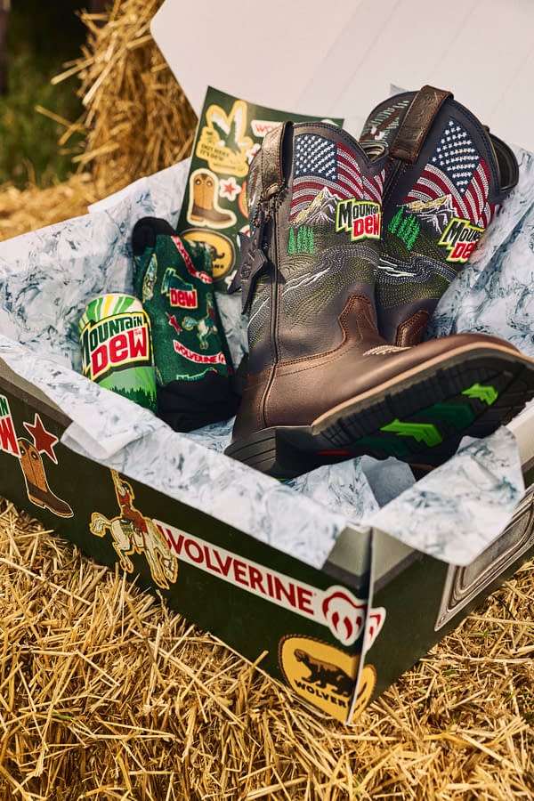 Mountain Dew & Wolverine Have Created A Special Cowboy Boot