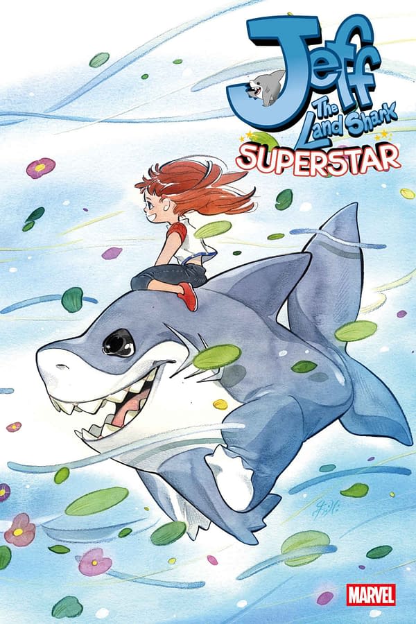 Cover image for JEFF THE LAND SHARK: SUPERSTAR #2 PEACH MOMOKO MARY JANE WATSON VARIANT