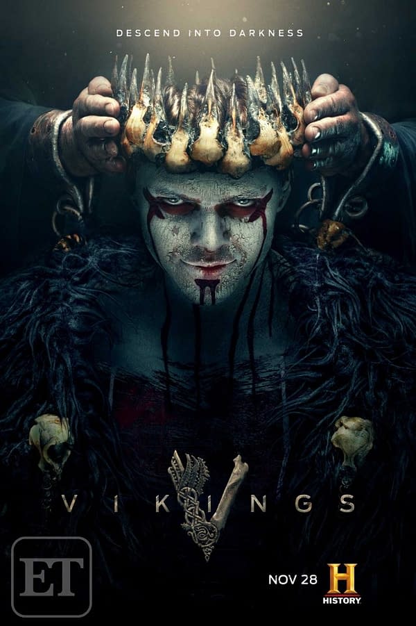 New Vikings Poster has Crowned [King] Ivar the Boneless