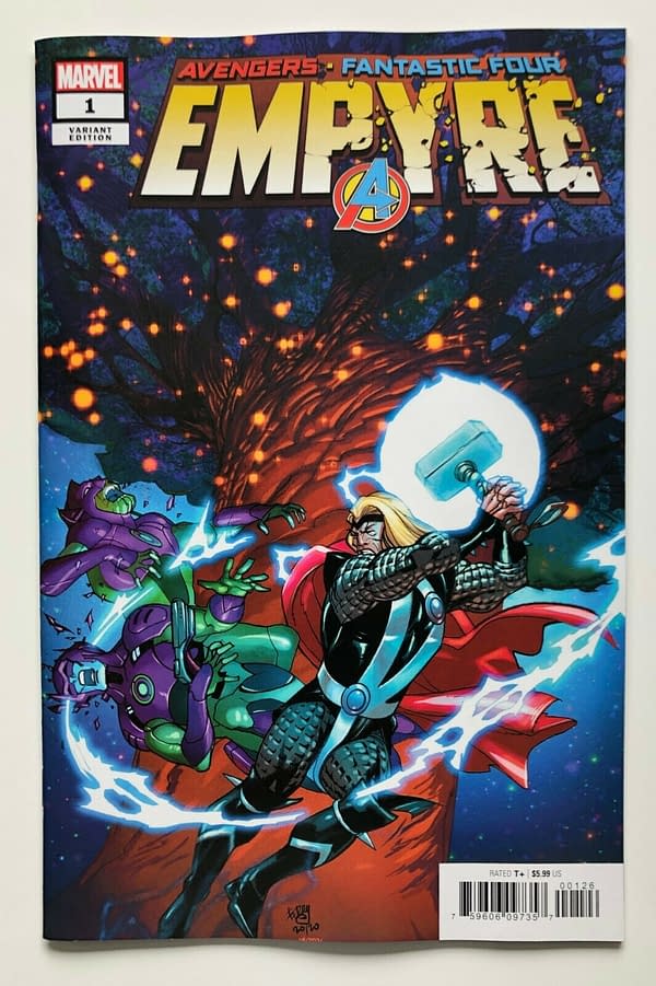 Marvel Comics Recycle Cancelled Empyre Comics Covers.
