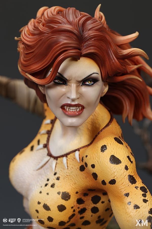 DC Comics Cheetah Receives Feisty New Statue from XM Studios