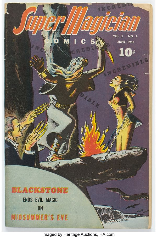 Super Magician Comics V3#2 (Street & Smith, 1944) 
