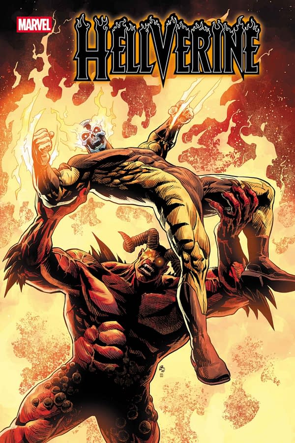 Cover image for HELLVERINE #7 LUKE ROSS VARIANT