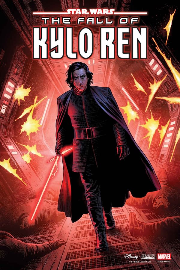 Cover image for STAR WARS: THE FALL OF KYLO REN #1 LUKE ROSS VARIANT