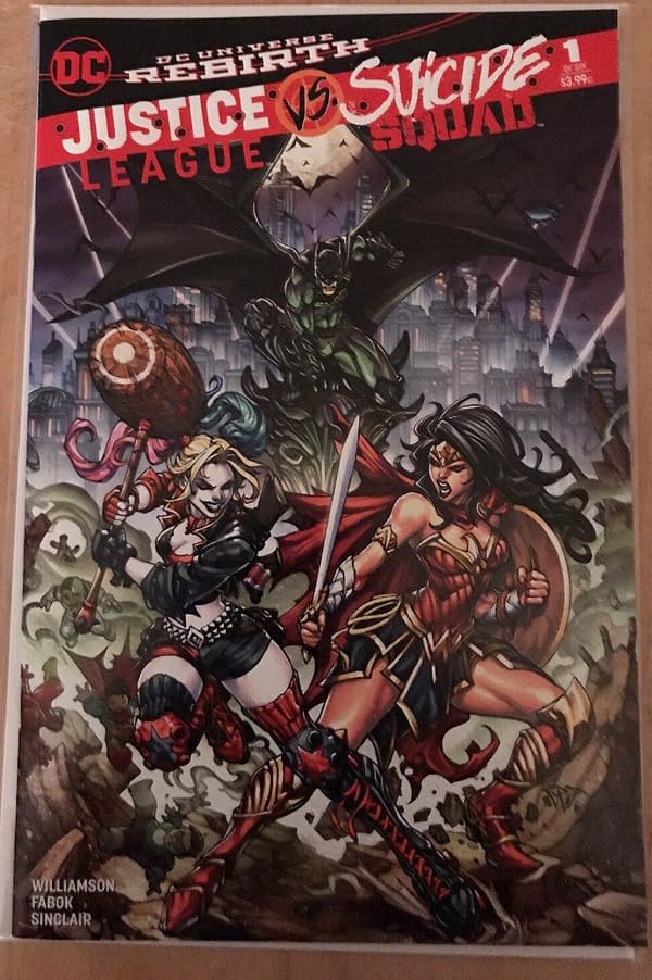 Whatever Happened To&#8230; The Islander Comics Exclusive Cover of Justice League Vs. Suicide Squad?