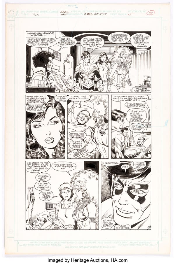 Eduardo Barreto Original Art, Marvel Knights to Teen Titans at Auction