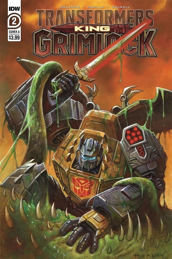 Transformers King Grimlock Issue 2 Cover A