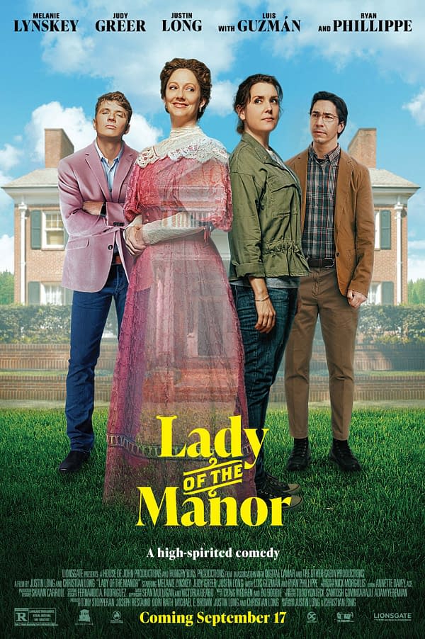 Lady of the Manor Creative Duo Christian, Justin Long Talk Comedy