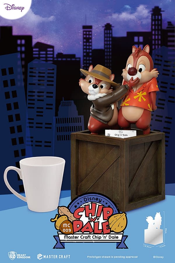 Chip N' Dale Rescue Rangers Are Back with New Beast Kingdom Statue 