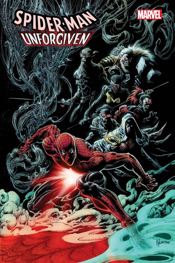 Cover image for SPIDER-MAN: UNFORGIVEN #1 KYLE HOTZ COVER