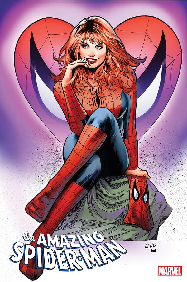 Cover image for AMAZING SPIDER-MAN 25 GREG LAND VARIANT