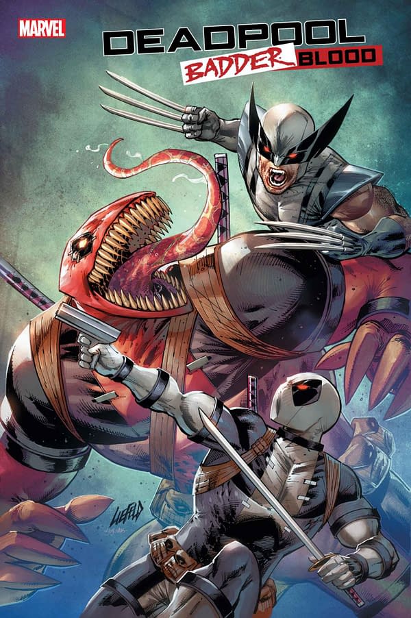 Cover image for DEADPOOL: BADDER BLOOD #4 ROB LIEFELD COVER