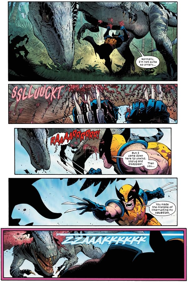 All the Differences Between Wolverine: Revenge #1 & Red Band Version