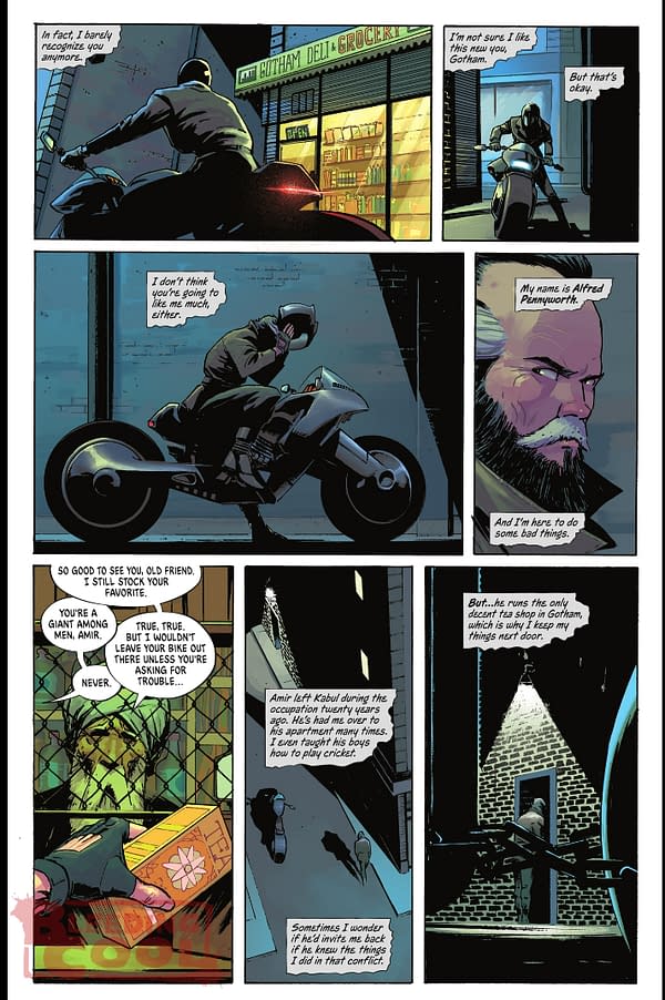 The First Pages Of Absolute Batman #1 by Scott Snyder & Nick Dragotta