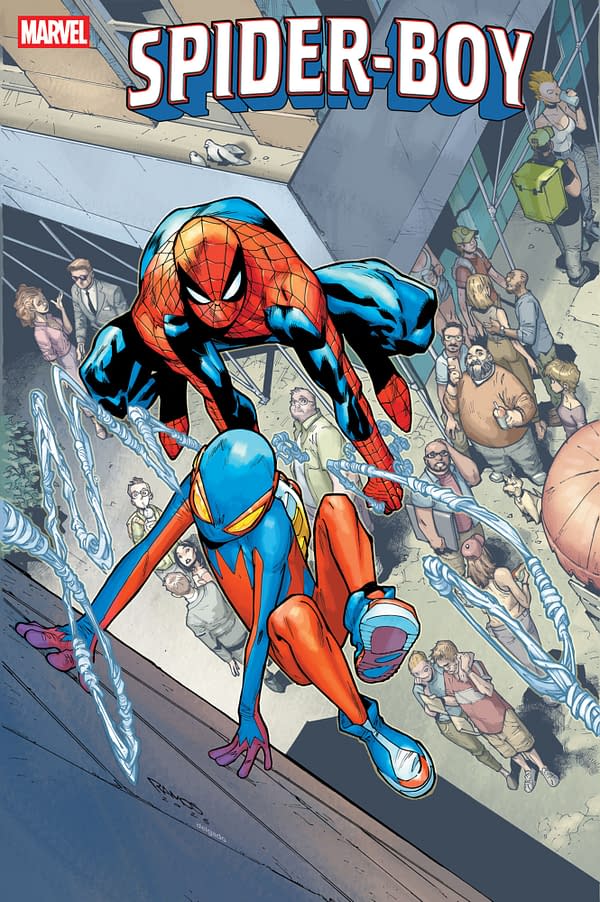 Cover image for SPIDER-BOY #20 HUMBERTO RAMOS FAREWELL VARIANT