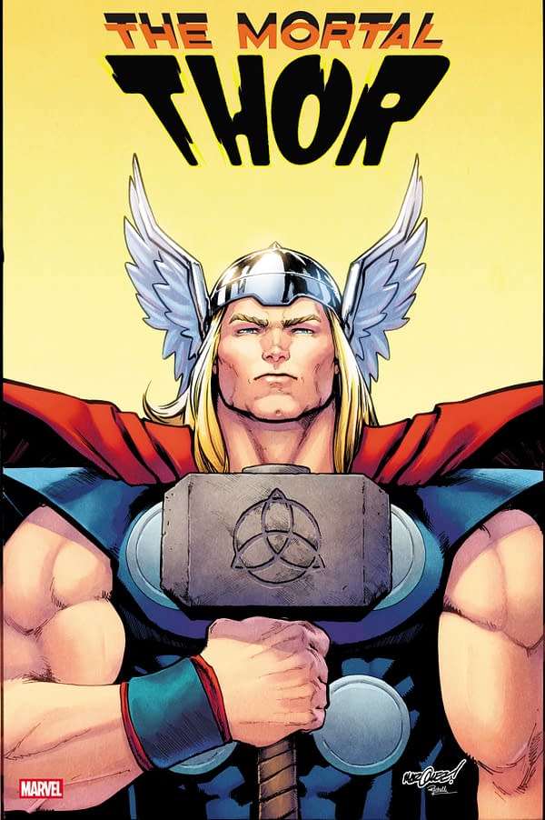 Cover image for THOR #1 DAVID MARQUEZ VARIANT